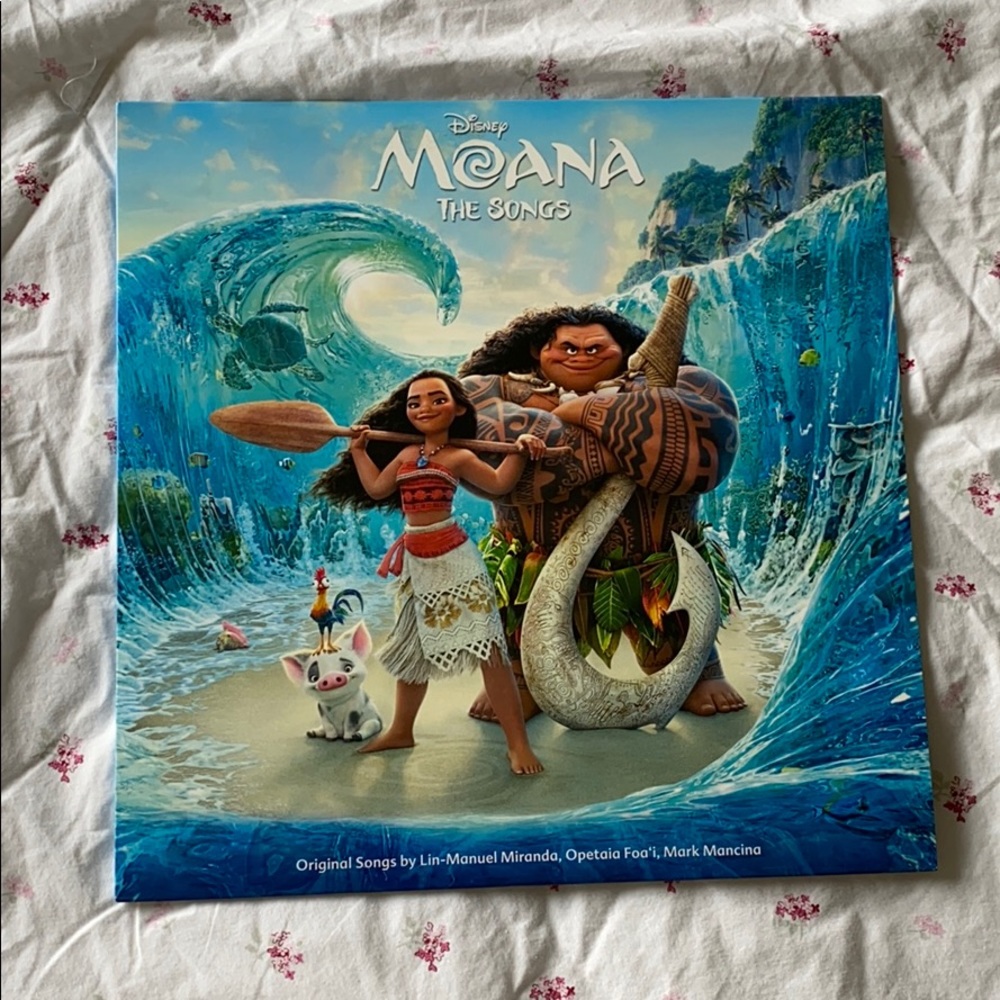 Disney’s Moana record vinyl